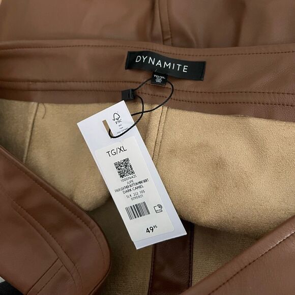 Dynamite Faux Leather Mini Skirt - Picture 5 of 5